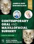 "Contemporary Oral and Maxillofacial Surgery, Eighth Edition". Illustrationen: Schädel, Zahnquerschnitt, chirurgische Szene., Buch