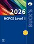 2026, HCPCS Level II, BUCK'S, Includes Netter's Anatomy Art. Bunter Hintergrund mit einem Logo oben rechts.