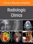 Text: "Clinics Review Articles", "Radiologic Clinics". Darunter sechs medizinische Röntgen- und 3D-Bilder., Buch