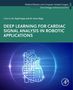 "DEEP LEARNING FOR CARDIAC SIGNAL ANALYSIS IN ROBOTIC APPLICATIONS," mit Herz-Symbol auf blauem Hintergrund., Buch