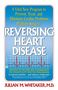 Text: „Reversing Heart Disease“; Grafik eines Herz-EKGs auf blauem Hintergrund; Name unten: Julian M. Whitaker, M.D.