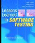 Cem Kaner: Lessons Learned in Software Testing, Buch