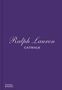 "Ralph Lauren Catwalk" in eleganter Schrift auf violettem Hintergrund. Links unten steht "Thames & Hudson"., Buch