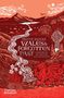 "Delyth Badder: Wales's Forgotten Past." Roter Drache, walisische Landschaft und ein keltisches Kreuz, Illustration., Buch