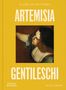 Text: "A LIFE IN PICTURES ARTEMISIA GENTILESCHI Nick Trend". Eine Frau in historischer Kleidung blickt intensiv zur Seite., Buch
