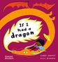 Text: „If I had a dragon“. Illustration eines Kindes auf einem orangefarbenen Drachen mit Flügeln.