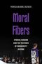 Titel: Moral Fibers. Untertitel: Ethical Fashion and the Textures of Indigeneity in Peru. Frau trägt Pullover mit Herzmotiv.