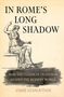 Buchtitel: "IN ROME'S LONG SHADOW". Thema: Klassische Traditionen. Autor: Jamie Gianoutsos. Skizze einer antiken Statue.
