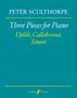 Peter Sculthorpe (1929-2014): Sculthorpe, P: Three Pieces for Piano, Noten