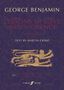 George Benjamin: Lessons in Love and Violence (Vocal Score), Noten