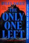 "THE ONLY ONE LEFT" in blauen Buchstaben, roter Himmel, Haus auf Klippe, Autorname: Riley Sager.