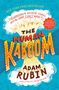 Text: "NEW YORK TIMES BESTSELLER", "6 Explosively Different Stories", "The Human Kaboom", "Adam Rubin". 

Illustration: Bunte, dynamische Explosion.