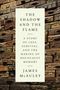 "The Shadow and the Flame" von James McAuley. Stapel alter Koffer im Hintergrund., Buch