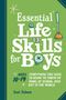 „Essential Life Skills for Boys“ von Scott Todnem. Für Jungen zwischen 10-14 Jahren, mit Illustrationen auf grünem Hintergrund.