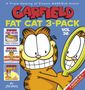 "Garfield Fat Cat 3-Pack Vol 26." Garfield hält einen Spiegel, zeigt ein breites Grinsen. Drei Buchcover links.