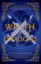 „WRATH OF THE DRAGONS“ steht in großen Buchstaben, mit blauen Drachen und goldenen Ornamenten auf dunklem Hintergrund.