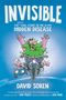 „INVISIBLE: THE TRUE STORY OF ME & MY HIDDEN DISEASE“ von David Soren. Illustration eines Monsters auf einem Motorrad.