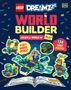 "LEGO Dreamzzz World Builder. Create a world of play. 4-in-1 model inside! 136 LEGO pieces! Illustration von LEGO-Sets."