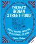 „Chetna’s Indian Street Food: Simple Recipes from the Four Corners of India“ von Chetna Makan. Illustration eines Straßenstands.