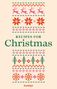 "RECIPES FOR CHRISTMAS" und "COVER TO BE REVEALED" auf gelbem Hintergrund, darunter "hamlyn".