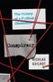 Texte: "The History of a Political Obsession", "Conspiracy", "Nicolas Guilhot". Rote Fäden spannen sich über Notizzettel., Buch