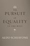 "The Pursuit of Equality in the West" von Aldo Schiavone. Oben ein Tempel-Icon, unten weiße Flagge.