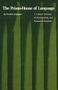 Fredric Jameson: The Prison-House of Language, Buch