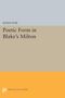 Susan Fox: Poetic Form in Blake's MILTON, Buch