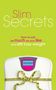 "How to eat as much as you like and still lose weight" auf grünem Hintergrund mit einer Waage und Maßband.