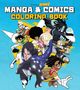 Saturday Am: Saturday Am Manga and Comics Coloring Book, Buch