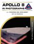„APOLLO 8 IN PHOTOGRAPHS“, Namen der Autoren, ein Erdaufgang über der Mondoberfläche, Logo eines Astronautens., Buch