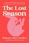 „The Lost Season“ – Ein rosa schlafender Hase ist zentral vor einem orangefarbenen Hintergrund dargestellt., Buch