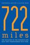 „722 Miles“ in großen orangefarbenen Ziffern auf blauem Hintergrund. Thema: Bau der U-Bahnen in New York.