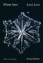 "Winter Stars" von Larry Levis, Einführung von Paisley Rekdal. Eine detaillierte Nahaufnahme einer Schneeflocke auf dunklem Hintergrund., Buch