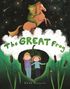 Text: "The GREAT Frog". Illustration mit einem Frosch auf einem Pferd, zwei Kinder darunter, Schilf und Nachthimmel mit Sternen.