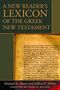 Michael H Burer: A New Reader's Lexicon of the Greek New Testament, Buch