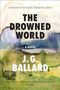 Introduktion von Martin Amis. Titel: "The Drowned World: A Novel" von J.G. Ballard. Kunstvolle Landschaft im Hintergrund., Buch