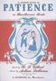 William S Gilbert: Patience (or Bunthorne's Bride), Buch