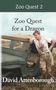 "Zoo Quest 2: Zoo Quest for a Dragon" von David Attenborough. Ein Mann in schlammiger Kleidung lehnt an einem Auto., Buch