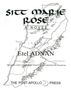 Etel Adnan: Sitt Marie Rose, Buch