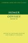 Oben steht "Cambridge Greek and Latin Classics", darunter "Homer Odyssey Book XI", bearbeitet von Richard Hunter und Rebecca Laemmle.