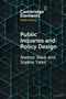 "Public Inquiries and Policy Design" von Alastair Stark und Sophie Yates. Schwarzer Hintergrund mit geometrischen Linien.
