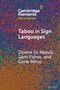 Donna Jo Napoli: Taboo in Sign Languages, Buch
