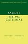Titel: "BELLUM CATILINAE" von Sallust. Herausgegeben von A. J. Woodman. Grüner und gelber Hintergrund., Buch