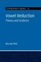 Blauer Buchdeckel mit Texten: "Vowel Reduction: Theory and Evidence" und "Shu-hao Shih."