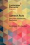 Andreas H Jucker: Speech Acts, Buch