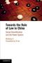 Weidong Ji: Towards the Rule of Law in China, Buch