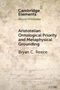 Text: Cambridge Elements, Ancient Philosophy, Aristotelian Ontological Priority and Metaphysical Grounding, Bryan C. Reece. Hintergrund: Textur., Buch
