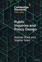 "Cambridge Elements Public Policy: Public Inquiries and Policy Design" von Alastair Stark und Sophie Yates. Geometrisches Muster.
