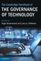 "The Cambridge Handbook of The Governance of Technology, edited by Roger Brownsword and Larry A. DiMatteo."  
Im Hintergrund eine Illustration mit menschlichen Händen auf einer Tastatur und einem Roboterarm auf einem Bildschirm., Buch